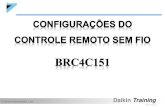 Manual de Serviço do Controle Remoto Sem Fio (BRC4C151)
