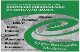 Diretrizes Curriculares da Educação Básica – Língua Estrangeira Moderna.