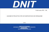 Modelo Dispositivos de Drenagem DNIT-2010