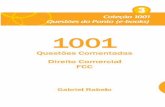 1001 Questões Comentadas - Direito Comercial [FCC]