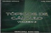 Tópicos de cálculo Vol. II V - By Priale