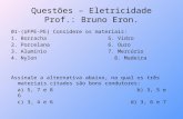 Questões – EletricidadeGERALintro
