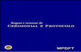 Cartilha Cerimonial e Protocolo MPDFT
