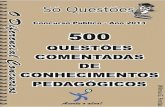 1758_CONHECIMENTOS PEDAGÓGICOS- 500 questões comentadas