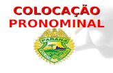 Prof. Kito Lima - PORTUGUES - COLOCAÇÃO PRONOMINAL