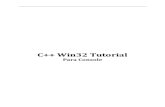 C++ Win32 Tutorial para Console