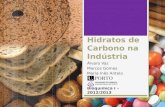 'Hidratos de Carbono na Indústria' - Trab. Bioquímica
