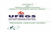 APOSTILA DE LÍNGUA PORTUGUESA PARA O VESTIBULAR DA UFRGS