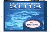 Catálogo de produtos Krona 2013