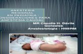 Anestesia Caudal en Pediatria