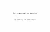 Papaioannou Kostas_de Marx y Del Marxismo