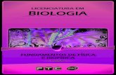 Licenciatura em Biologia - Fundamentos de Física e Biofísica