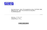 WEG Cfw 08 Comunicacao Canopen 0899.5601 4.5x Manual Portugues Br.pdf0