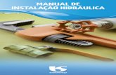 Manual instalacao hidraulica