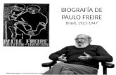 BIOGRAFÍA DE PAULO FREIRE