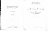 Ary Quintella - Matemática para a Primeira Série Ginasial - 106ª ed. 1963