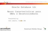 Oracle Database 12c - Novas Características para DBAs e Desenvolvedores