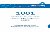 1001 Questões Comentadas de Direito Administrativo (Cespe)