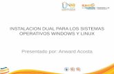 Sistema dual WIndows * Linux
