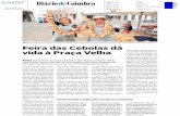 ATÉ SÁBADO, DIA 22 - Feira das Cebolas dá vida à Praça Velha, em Coimbra