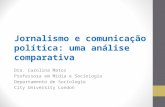 UERJ Politica e Relacoes Internacionais - Jornalismo e comunicação política