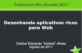 Desenhando aplicativos ricos para Web - Carlos Eduardo Alves (Sulclínica)