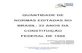 Estudo do IBPT: Quantidade de Normas Tributárias no Brasil