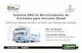 Emissions Monitoring System (OBD) For Diesel Vehicles: SCR with NOx Sensor versus EGR with Lambda Sensor