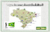 Origem dos Nome dos Estados Brasileiros