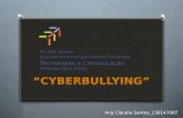 Apresentação cyberbullying