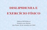 Exercicio e dislipidemia