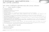 Os 7 códigos genéticos da célula.doc