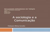 Sociologia E Comunicação