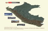 Memoria Descriptiva Del Mapa de Vulnerabilidad Fisica en Peru. Minam 2011