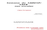 Apresentação Saresp/SAEB 2015 -LP