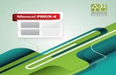 Manual para PDF X-4