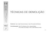 03 Técnicas de Demolição - 3ª e 4ª Aulas Teóricas