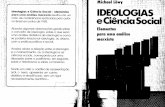 Michael Löwy - Ideologias e Ciência Social_Elementos Para Uma Análise Marxista.