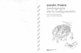 Pedagogia de La Indignacion - Paulo Freire