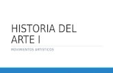 Historia Del Arte 1 - Exposición