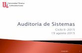 auditoria de sistemas
