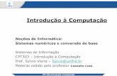 CPT303-2.1-Noções de Informática-Sistemas Numéricos e Conversão de Base