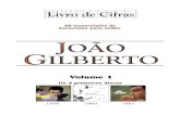Songbook JOÃO GILBERTO - Libro de cifras vol-1