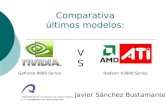 Comparativa últimos modelos: Javier Sánchez Bustamante VS GeForce 8800 SeriesRadeon X3800 Series.
