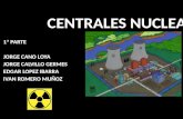 CENTRALES NUCLEARES 1ª PARTE JORGE CANO LOYA JORGE CALVILLO GERMES EDGAR LOPEZ IBARRA IVAN ROMERO MUÑOZ.
