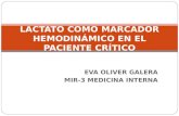 EVA OLIVER GALERA MIR-3 MEDICINA INTERNA LACTATO COMO MARCADOR HEMODINÁMICO EN EL PACIENTE CRÍTICO.
