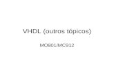 VHDL (outros tópicos)