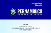 ARTE Ensino Médio, 3º ANO  EXPRESSIONISMO / CARACTERÍSTICAS E MANIFESTAÇÕES