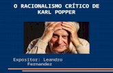 O RACIONALISMO CRÍTICO DE KARL POPPER