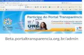 Beta.portaltransparencia. br / admin